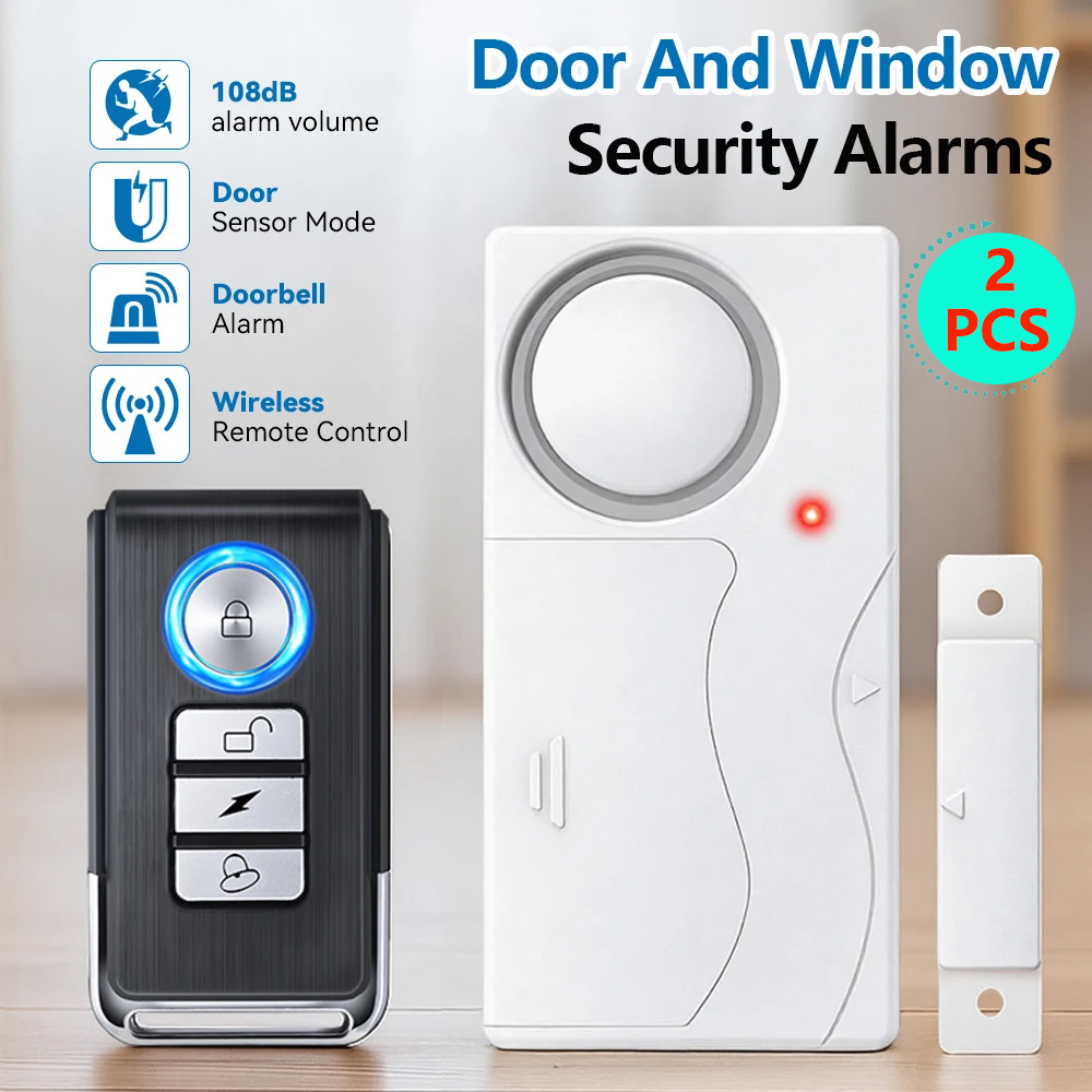 Sim Gsm Alarm - Wireless Door Alarm With Remote Control