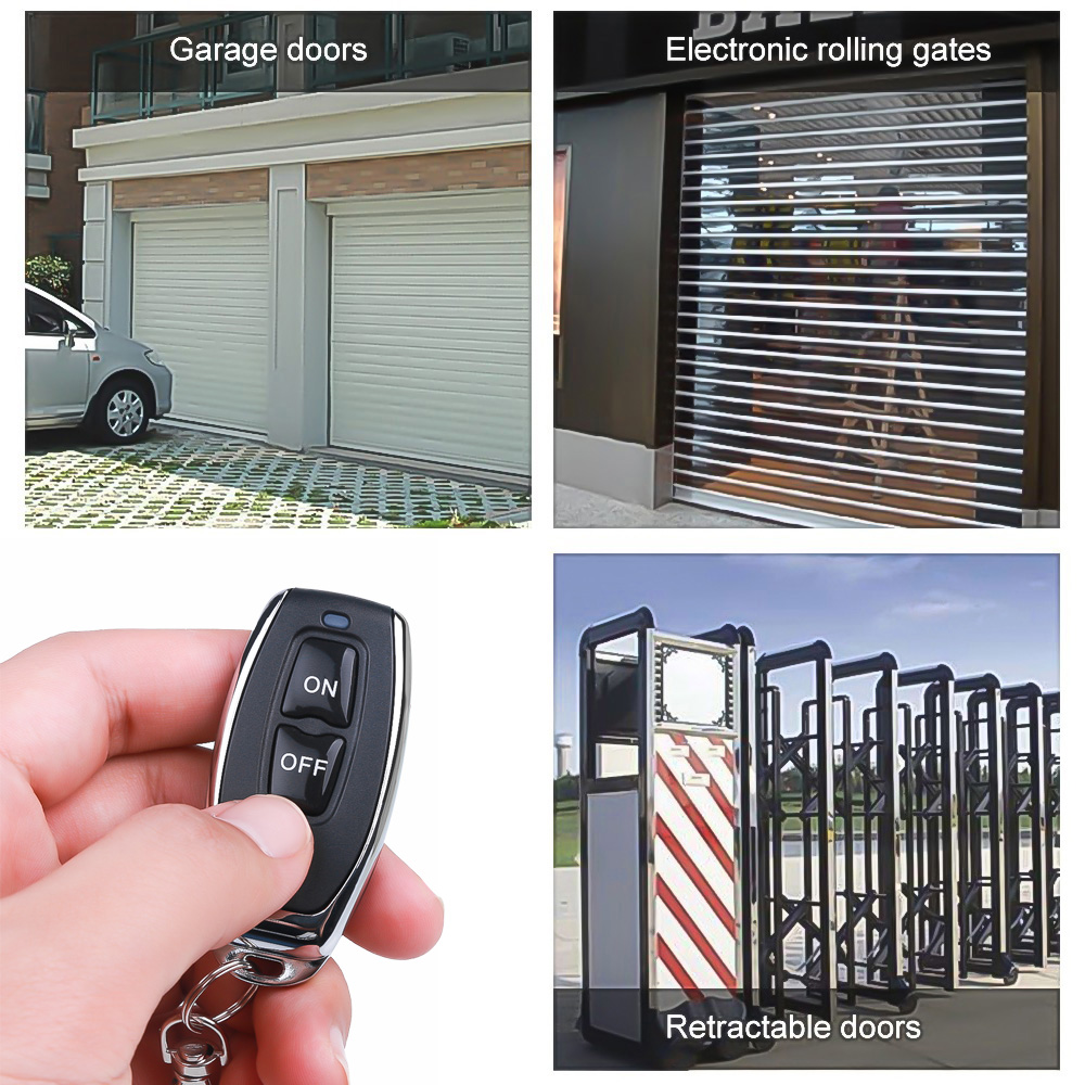433MHz Learning Remote Control - Home Security Front Door Camera 评论和价格